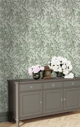 Laura Ashley Picardie Wallpaper Sage